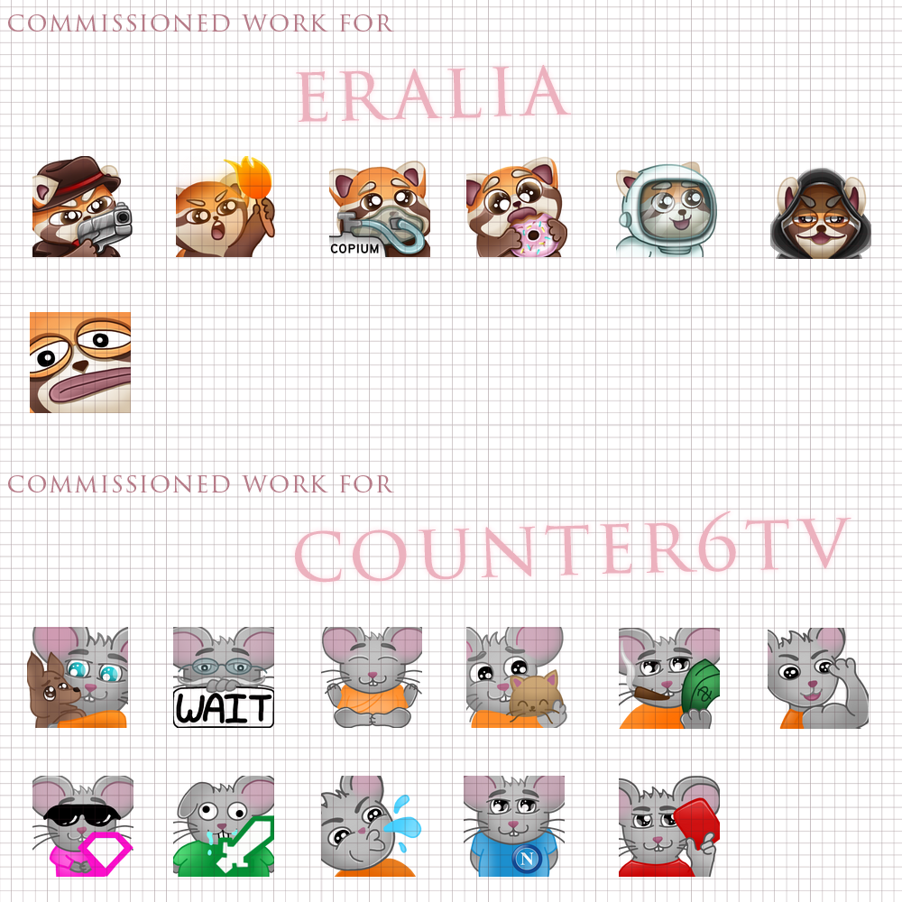 Cartoon Style Emotes