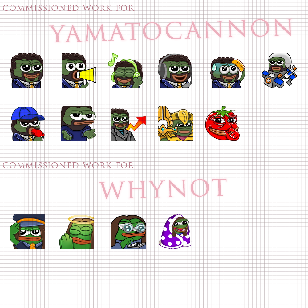 Pepe Style Emotes