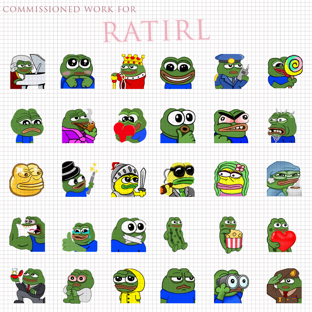 Pepe Style Emotes